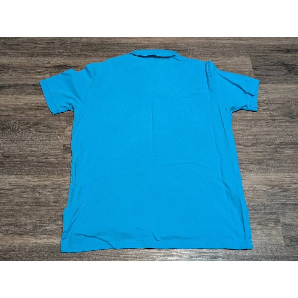 Polo Ralph‎ Lauren Men's XXL Blue Short Sleeve Polo Shirt Cross Mallets Logo
